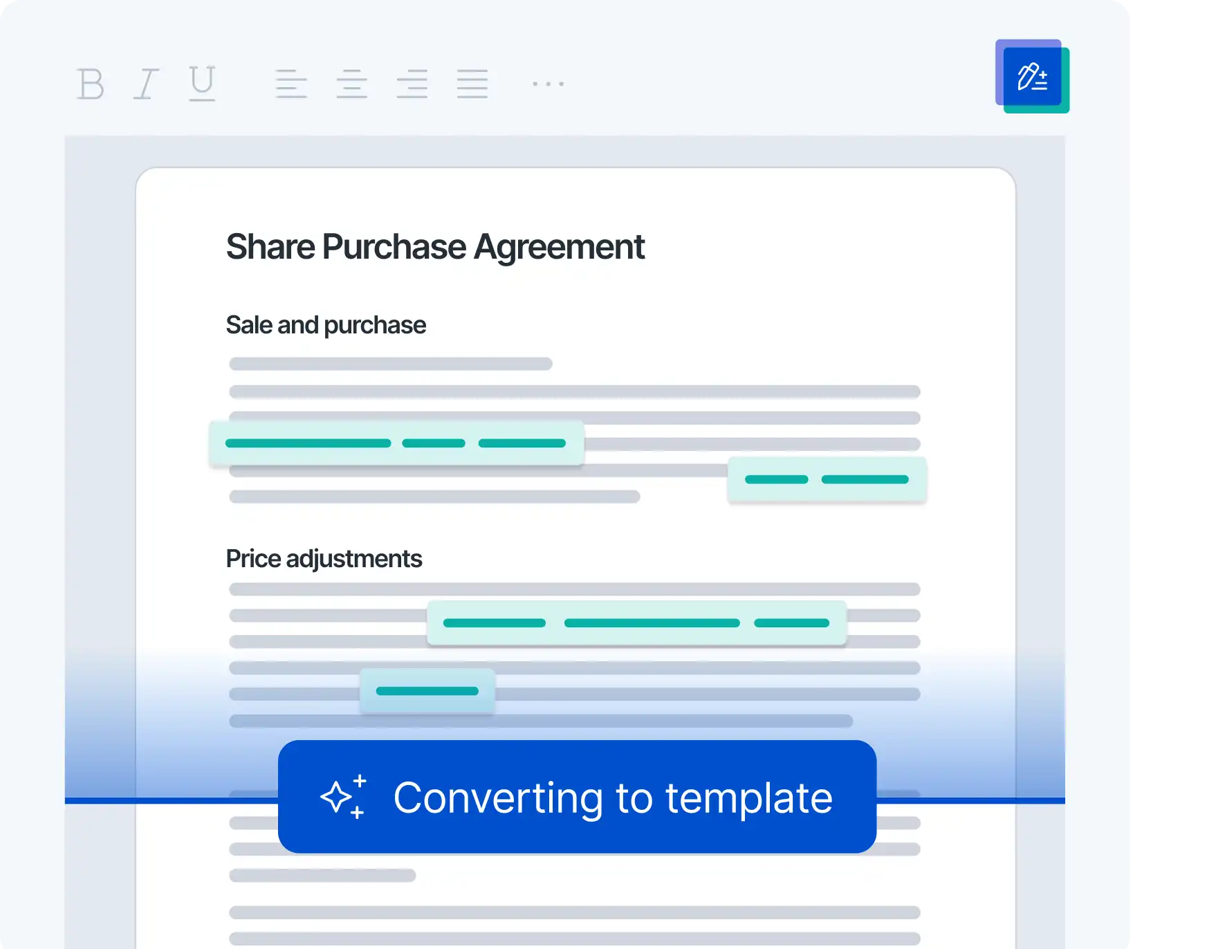 Speed up contract turnaround